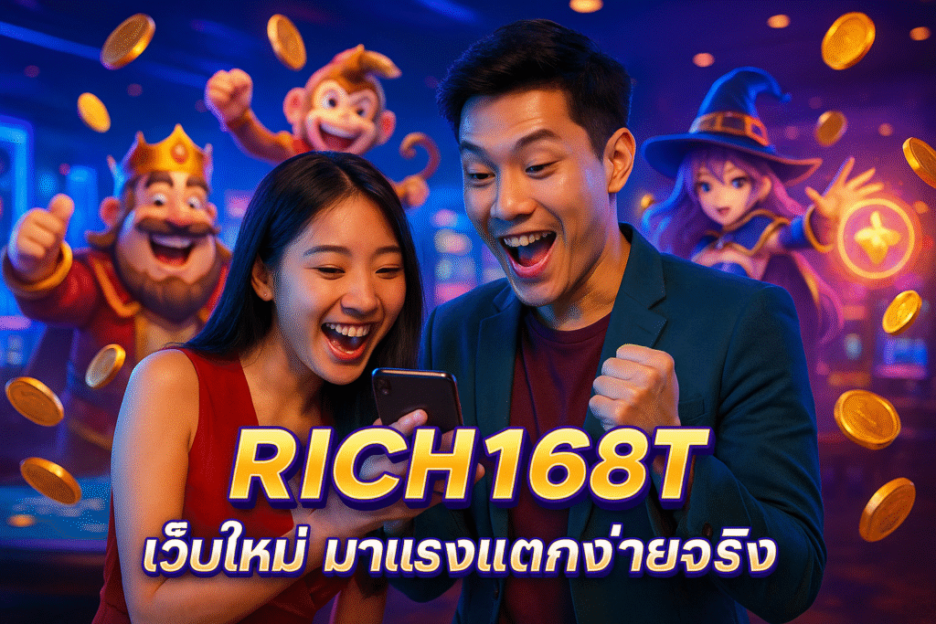 RICH168T เว็บใหม่ มาแรงแตกง่ายจริง